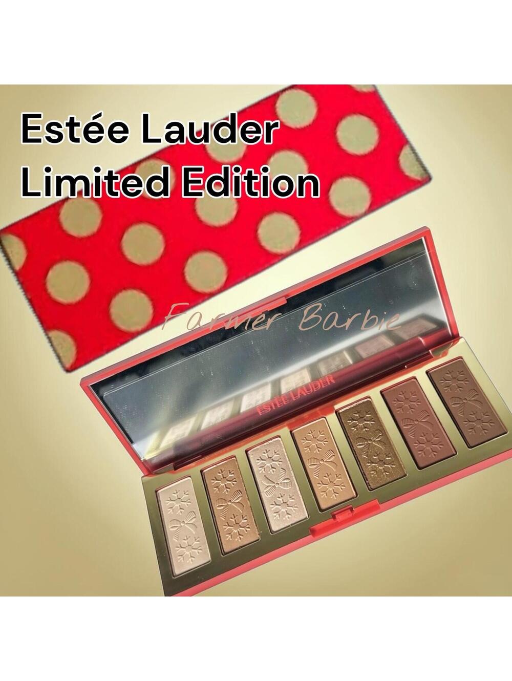 2025 Holiday Estee Lauder Limited Edition Glow Eyeshadow Palette 7 Shades New